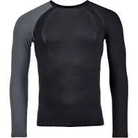 Ortovox - Maglia in merino - 120 Comp Light LS M Black Raven per Uomo - Taglia S - Nero