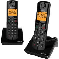 Alcatel Telefono Fisso Cordless S280 Duo Ewe
