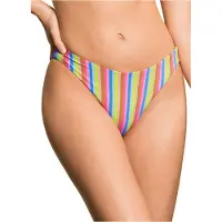 Maaji Women's Rainbow Stripe Sublimity Parte inferiore bikini Donna (XS, variopinto)