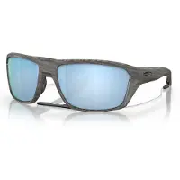 Oakley - Occhiali da sole - Split Shot Woodgrain in Legno - Grigio