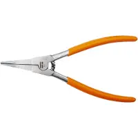Bahco Pinze Per Anelli Elastici Esterni Con Finitura Cromata Nichelata E Impugnature Rivestite In Pvc 200 Mm