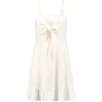 Shiwi Bora-bora Dress Mousseline Waffle Jet Stream White Taglia: XL | Abiti Mini Outlet | Donna | Bianco
