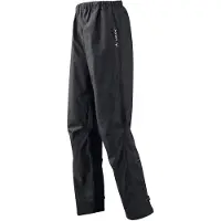 Vaude Bike Fluid Pants II Pantaloni da ciclismo Uomo (XS - Regular, nero)