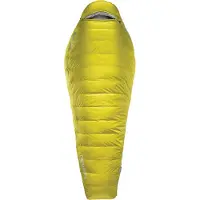 Therm-A-Rest - Sacco a pelo in piumino ultraleggero e resistente - Parsec 32F/0C Larch in Nylon - Taglia Small - Giallo