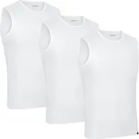 Gripgrab Ultralight Sleeveless Mesh Baselayer 3-Pack Maglia funzionale (XXL, grigio/bianco)