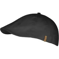 Fjällräven Övik Flat Cap Cappellino (S/M, nero)