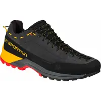 La Sportiva - Scarpe da avvicinamento - TX Guide Leather Carbon/Yellow per Uomo in Pelle - Taglia 43,5 - Grigio