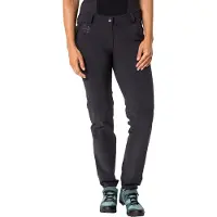 Vaude Women's Yaras Zip Off Pants Pantaloni da ciclismo Donna (40 - Short, nero/grigio)