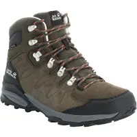 Jack Wolfskin Refugio Texapore Mid Scarpe da trekking Uomo (46, marrone)