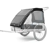 Thule - Kit per il trasporto del cane in rimorchio - Courier Dog Trailer Kit - Nero