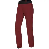 Ocun Mánia Pants Pantaloni da arrampicata Uomo (S - Regular, rosso)