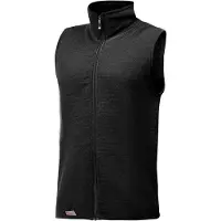 Woolpower Vest 400 Gilet in lana merino (XL, nero)