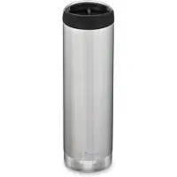 Klean Kanteen TKWide Vacuum Insulated with Café Cap Bottiglia termica (592 ml, grigio)