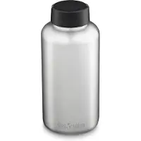 Klean Kanteen Wide with Loop Cap Borraccia (1900 ml, grigio)
