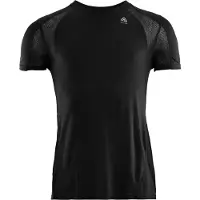 Aclima Lightwool Sports Shirt II Intimo lana merinos Uomo (XL, nero)