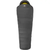 Mountain Equipment Helium GT 250 Sacco a pelo in piuma (Long - Body Size: 200 cm, grigio)