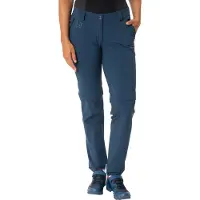 Vaude Women's Yaras Zip Off Pants Pantaloni da ciclismo Donna (42 - Regular, blu)