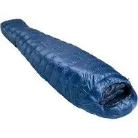 Vaude Rotstein 950 DWN Sacco a pelo in piuma (235 x 80 x 50 cm, blu)