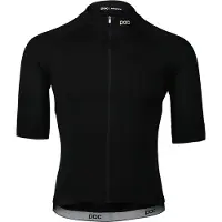 POC Thermal Lite Jersey Maglietta da ciclismo Uomo (L, nero)