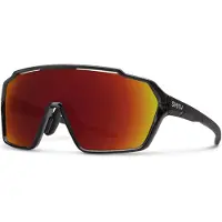 Smith - Lunettes de soleil - Shift Mag Black Chromapop Red Mirror - Nero