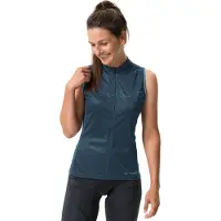 Vaude Women's Posta Full Zip Tricot SL Singlet ciclismo Donna (40, blu)