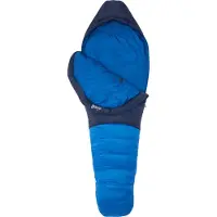 Marmot Helium Sacco a pelo in piuma (Regular, blu/ dark azure)