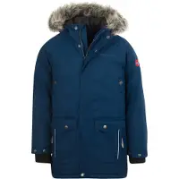 TROLLKIDS Kid's Nordkapp Jacket Parka Bambini (98, blu)