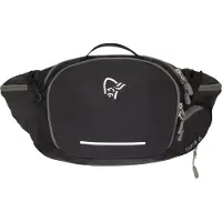 Norrøna - Tracolla per MTB - Fjørå Econyl195 6L Hip Pack Caviar in Nylon - Nero