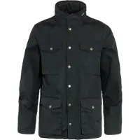 Fjällräven - Giacca versatile - Raven Jacket M Black per Uomo in Cotone - Taglia M - Nero