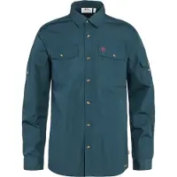 Fjall Raven - Camicia resistente e traspirante - Singi Trekking Shirt LS M Mountain Blue per Uomo - Taglia L
