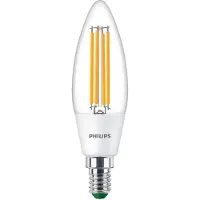 Philips MASTER LEDcandle E14 lampada a filamento Clear 2.3W 485lm - 830 bianco caldo | Sostituzione per 40W