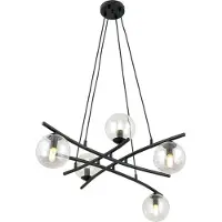 Emibig Lampada a sospensione ESSA 5 TRANSPARENT 1202/5