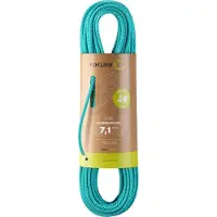 Edelrid - Mezza corda - Skimmer Eco Dry 7,1Mm Icemint in Pelle - Taglia 60 m - Blu