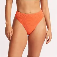 Seafolly Women's Sea Dive High Rise Pant Parte inferiore bikini Donna (32, arancione)