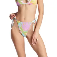 Billabong Women's Dreamland Rev Tie Side Havana Parte inferiore bikini Donna (L, variopinto)