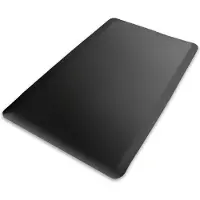 Floordirekt Tappeti antifatica per impieghi gravosi con battistrada morbido nero a 2 strati 90 x 150 cm