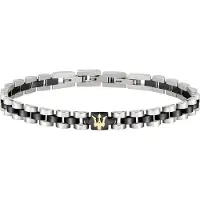 Maserati Bracciale Bicolore Iconic Jm320Ast08 — Bracciale