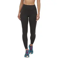 Patagonia - Comodi collant da trail/running - W's Maipo 7/8 Tights Black per Donne in Nylon - Taglia S - Nero