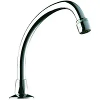 Delabie Uscita girevole a collo di cigno G1/2B L150 H120 Str-Regl.DF-Reg