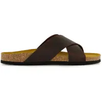 Plakton Women's Bibi Sandali Donna (42, marrone/nero)