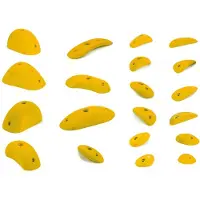 Blue pill Extrem Boulder Appigli da arrampicata (XS-XL, giallo/bianco)