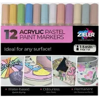 Zieler Pennarello Paint Markers Pastel Fine