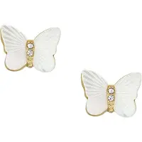 Fossil Radiant Wings Orecchini Bicolore Jf04422710 — Orecchini