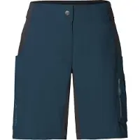 Vaude Women's Qimsa Shorty Pantaloni da ciclismo Donna (36, blu)