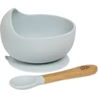 Interbaby Insi001 Ciotola In Bpa+cucchiaio Silicone