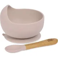 Interbaby Insi001 Ciotola In Bpa+cucchiaio Silicone
