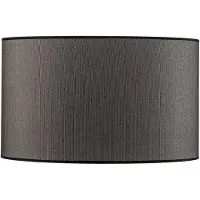 Duolla Paralume Roller Ø 50 cm, nero/argento
