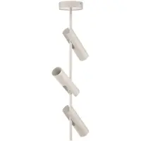 Sigma Faretto da soffitto Leda 3, 3 luci, bianco