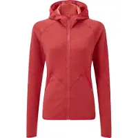 Mountain Equipment Women's Calico Hooded Jacket Giacca in pile Donna (36, rosso)