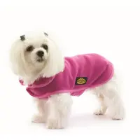 Fashion Dog Cappotto in pile per cani - Fucsia - 27 cm